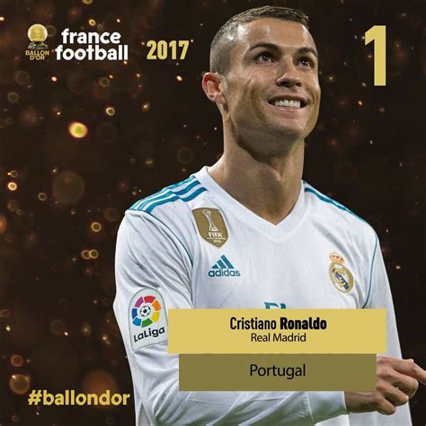 Cristiano Ronaldo wins Ballon d'Or 2017 | Cristiano ronaldo, Ronaldo ...