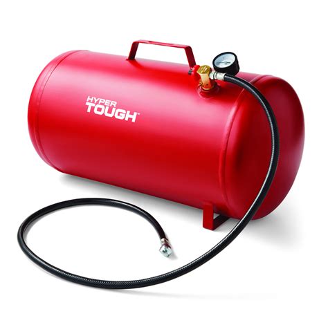 Hyper Tough 7 Gallon Portable Air Tank,Max 140PSI, Red - Walmart.com ...