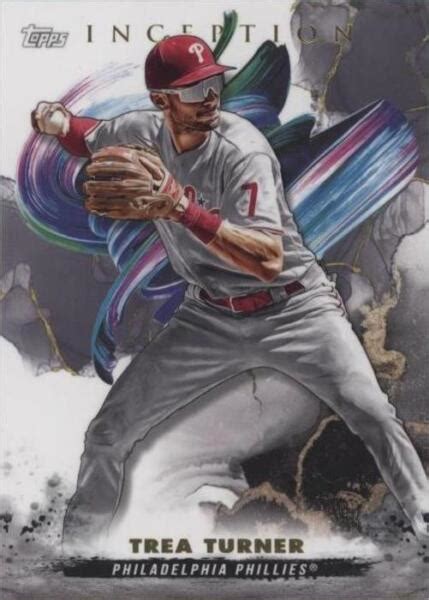 Topps Inception Trea Turner For Sale Online Ebay