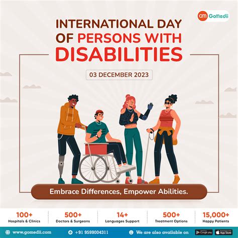 International Day Of Persons With Disabilities Gomedii