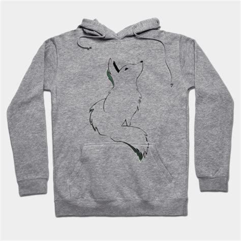 White Fox Fox Hoodie Teepublic