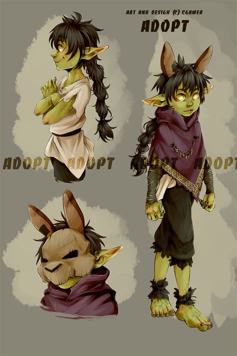 Goblin Bunny Girl Adopt 50 Closed By Kseniafrolova On Deviantart