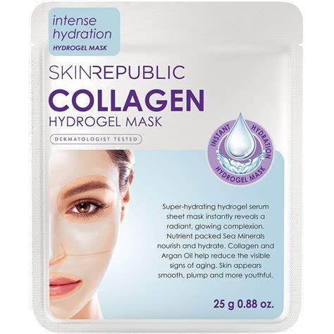 Skin Republic Collagen Hydrogel Face Mask Sheet 25g Dennis Williams