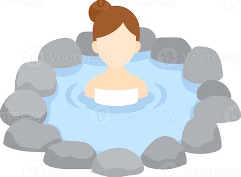 Onsen Hot Water Icon PNG