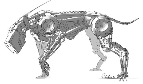 Artstation Dog Mech