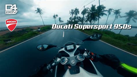 Ducati Supersport 950s Rainy Ride POV Ride 16 RAW Sound 2K Video