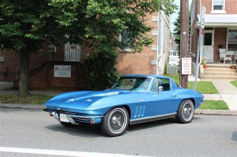 1966 Corvette Coupe For Sale In Pennsylvania 1966 427 390 Nassau Blue Coupe With Air