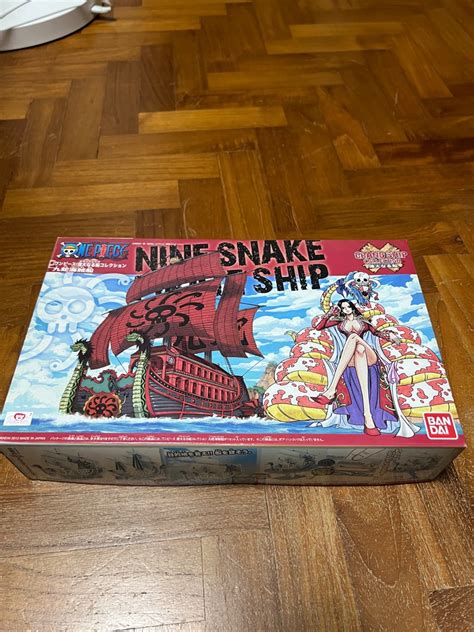 One Piece Grand Ship Collection Nine Snake Pirate Ship Hobbies