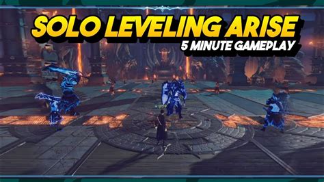 5 Minutes Solo Leveling Arise Gameplay YouTube