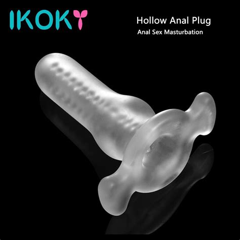 Ikoky Plugue Anal Para Homens E Mulheres Plugue Anal Oco Para Massagem