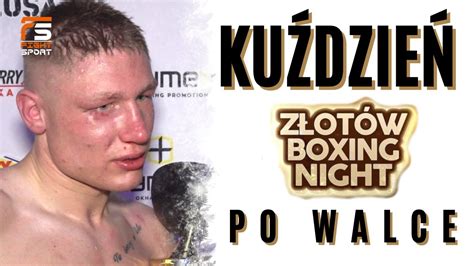 KAMIL KUŹDZIEŃ W SZOKU JAK KTOŚ MÓGŁ DAWAĆ MU WYGRANĄ ZŁOTÓW BOXING