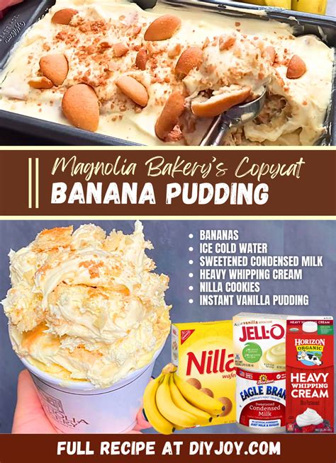 Magnolia Bakerys Banana Pudding Copycat Recipe