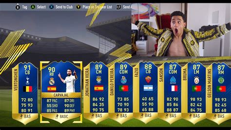 THE GREATEST FIFA 17 TOTS PACK OPENING SO FAR YouTube