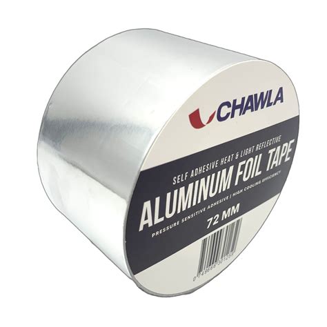 Aluminium Foil Tape Rolls 48 72 96mm X 45m Heat Insulation Duct Self