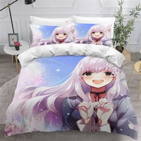 Housse De Couette 220X240 Ado Adulte Parure De Lit Anime Manga Fille