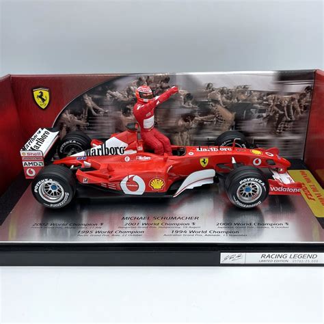 Modellino F Hotwheels Racing Ferrari F Michael Schumacher