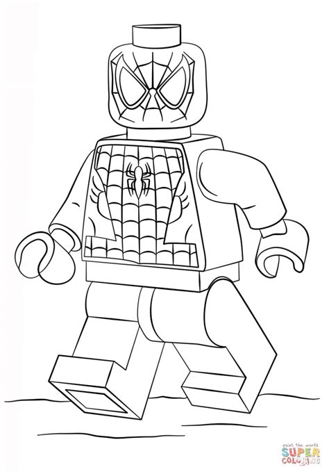 Lego Iron Man Coloring Pages - Coloring Home