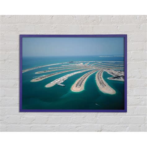 Haus Am Meer Gerahmtes Leinwandbild Palm Islands Wayfair De