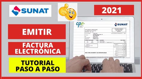 Facil ¿cómo Emitir Una Factura ElectrÓnica Sunat 2021 Tutorial