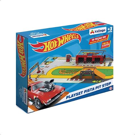 Jogo Playset Pista Shop Hot Wheels Em Madeira Reflorestada Pe As Xalingo Shopee Brasil