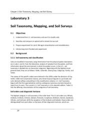 Lab Manual Lab Chapter Soil Taxonomy Mapping And Soil Survey