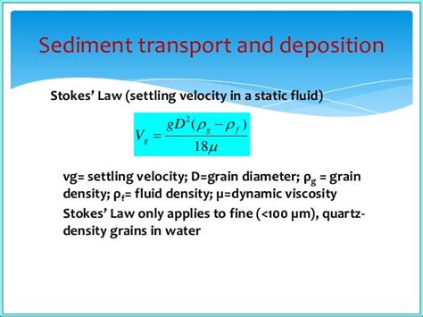 Sedimentary Process