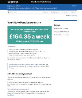 Million State Pension Forecasts Viewed Online Since How To