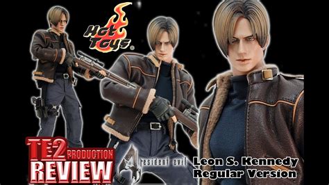 Review Hot Toys Resident Evil 4 Leon S Kennedy Regular Edition YouTube