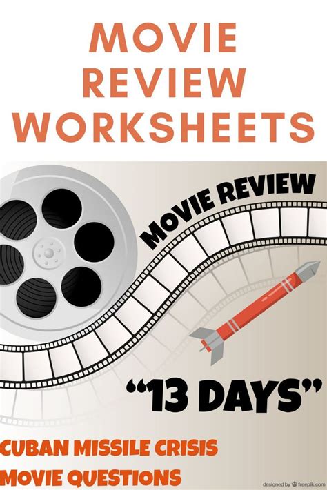 The Movie Review Worksheets Days Cuban Missile Crisss Movies Questions