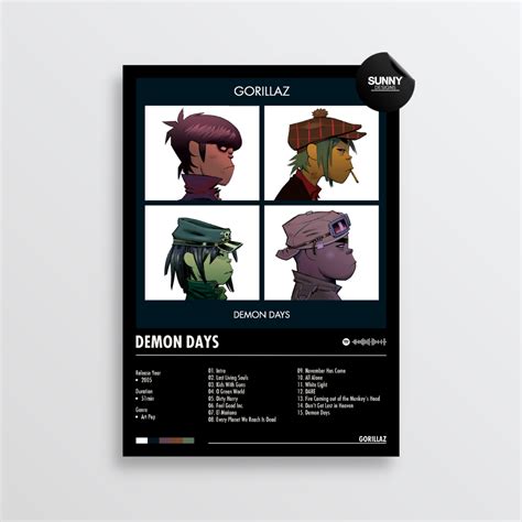 gorillaz demon days album cover demon days   promise
