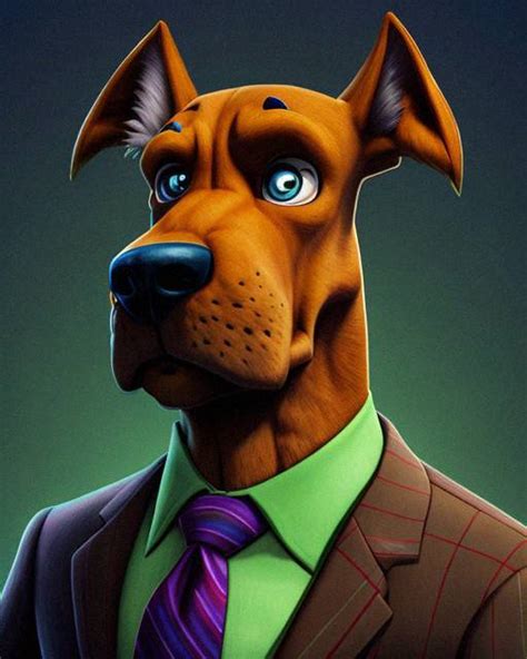 Scooby doo on suit by Calleen29 on DeviantArt