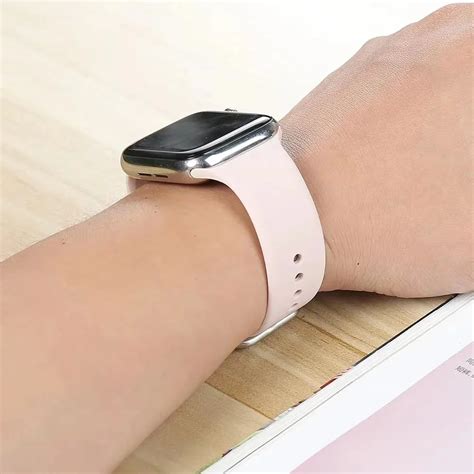 Soft Silicone Smart Watch Strap For Apple Watch Buy Mm Smart Watch