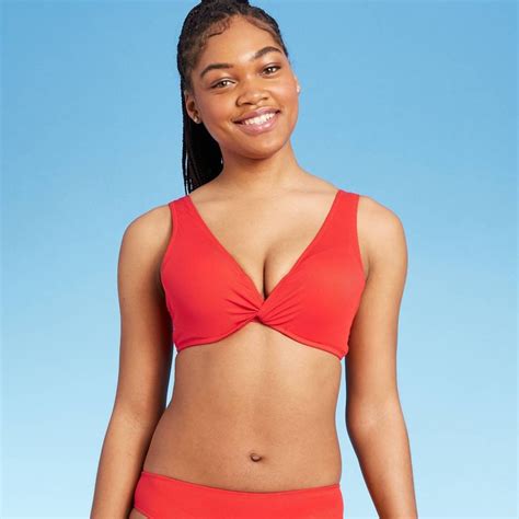 Women S Light Lift Bralette Bikini Top Shade Shore Red Sponsored