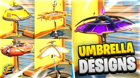 Best Umbrella Builds Combos In Fortnite Season Build A Brella