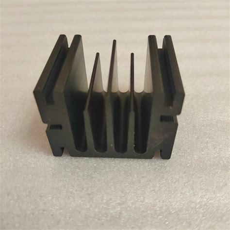 Aluminum Nature Anodized Extruded Heat Sink Custom Aluminum Profile Heat Sink Buy Customized