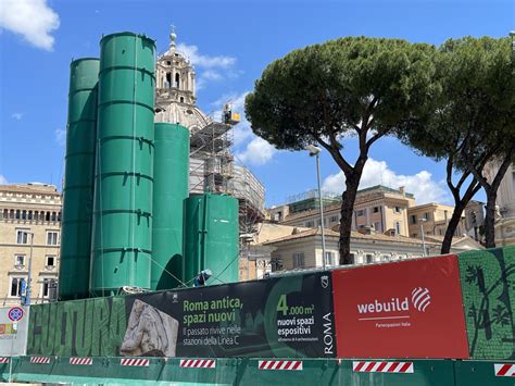 Il Cantiere Della Metro C A Roma Piazza Venezia Una Stazione Museo