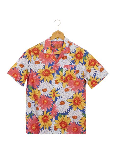 Large Sunflower Short Sleeve Shirt