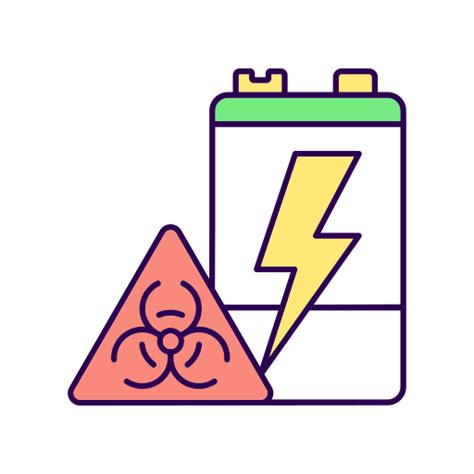 toxicity generic thin outline color icon