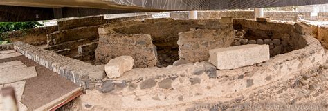 Apostle Peters House Capernaum Israel This Location In Flickr