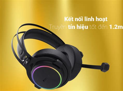 Tai Nghe Kh Ng D Y Gaming Zidli Fh G Rgb Real Phong V