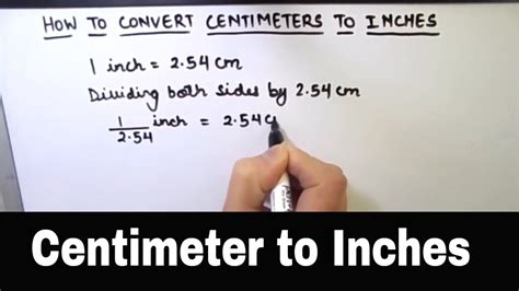 Cm To Inches Conversion (Centimeters To Inches) Inch, 58% OFF 