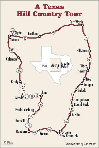 Texas Hill Country Road Trip Map / 16 Amazing, Unforgettable Texas Road ...