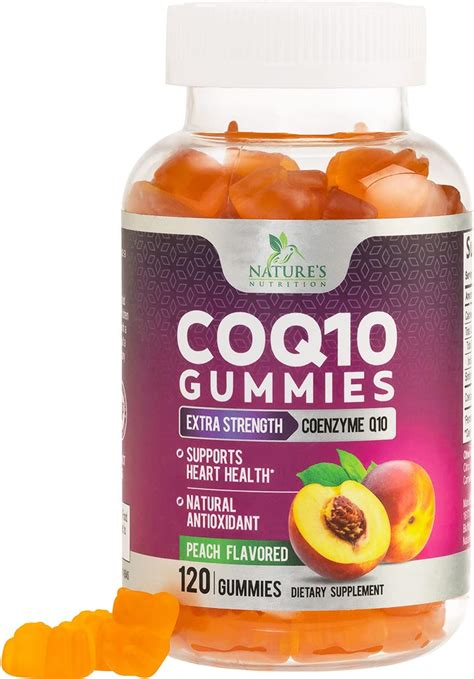 Amazon Nature S Bounty CoQ 10 Gummies 200 Mg Peach Mango Flavored