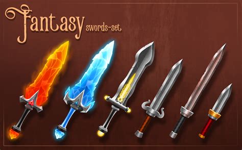 FANTASY Sword Set OpenGameArt Org