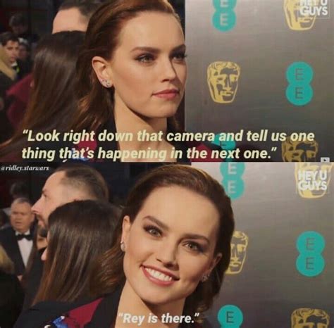 Daisy Ridley FUNNY interview | Funny interview, Reylo, Geek culture