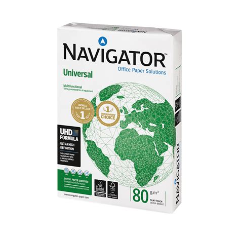 Navigator Universal A4 Paper 80gsm White 2500 Pack Nava480