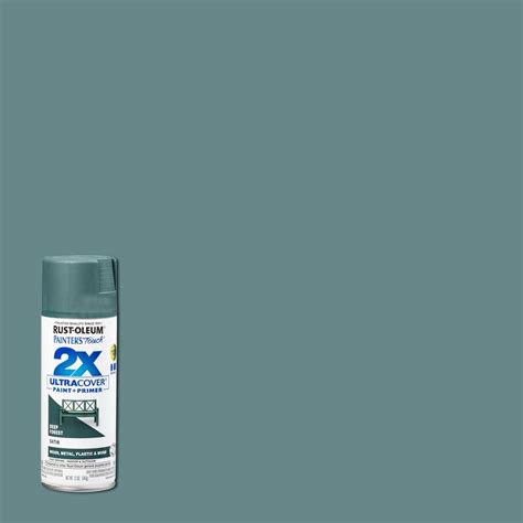 Rust-Oleum Painter's Touch 2X 12 oz. Satin Deep Forest Green General ...