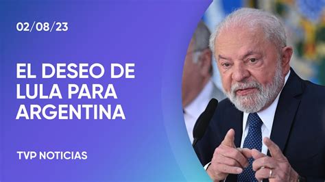 Lula Pide A Dios Que En La Argentina Gane Un Candidato Que Defienda