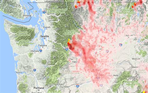 Washington Smoke Information: Washington State Fire and Smoke September 10, 2017