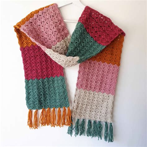 easy crochet scarf pattern free